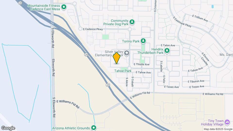 9712 E Twinkle Ave Map and Location Details