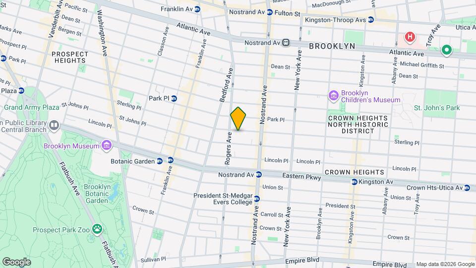 792 Sterling Pl Mapa y Detalles de la Ubicación