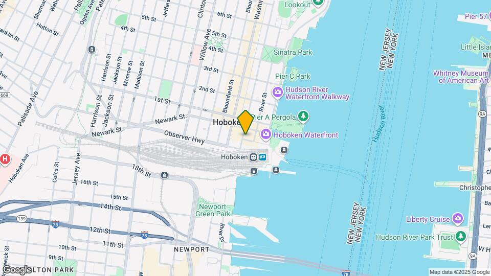 77 Hudson St Map and Location Details