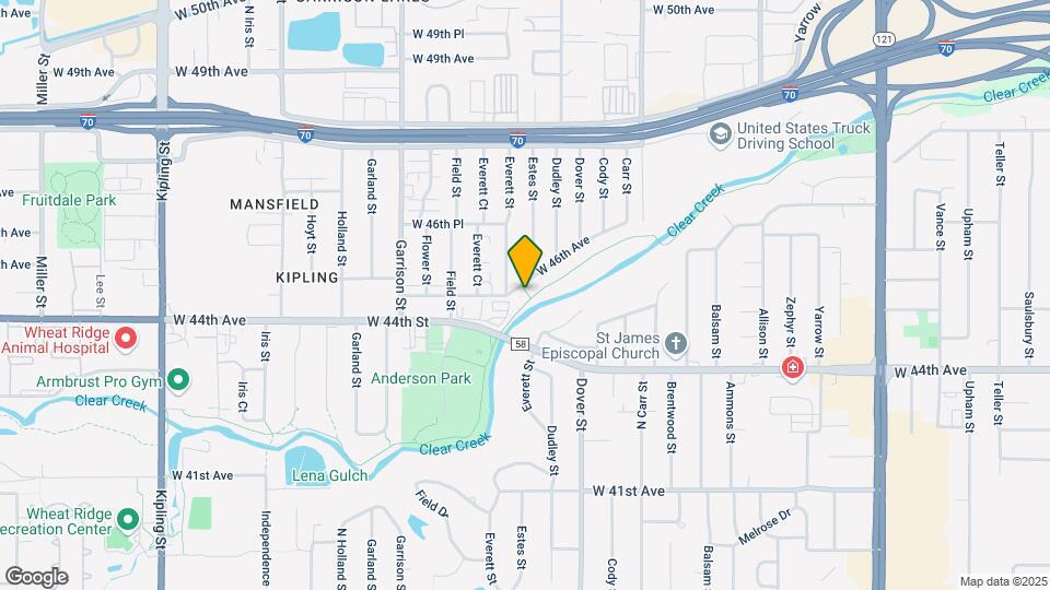 8774-8784 W 46th Ave Map and Location Details