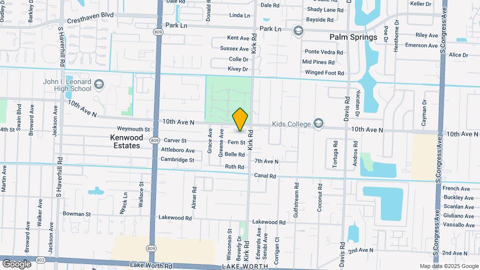 3293 Kirk Rd Map and Location Details