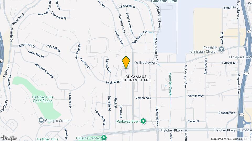 1437 Robin Ln Map and Location Details