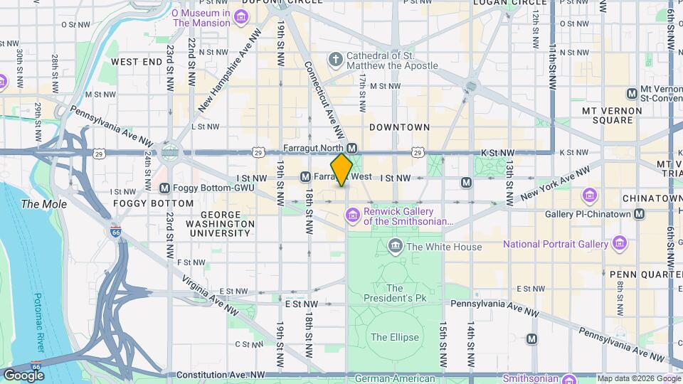 800 17th St NW Map and Location Details