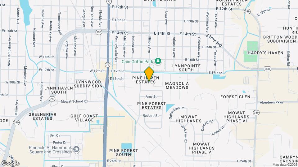 1727 Illinois Ave Map and Location Details