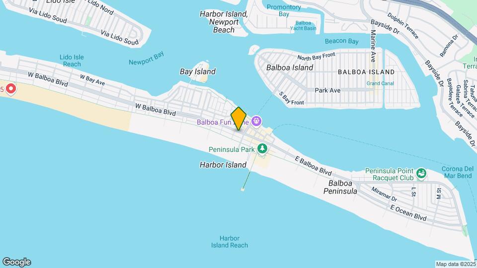 507 E Balboa Blvd Mapa y Detalles de la Ubicación
