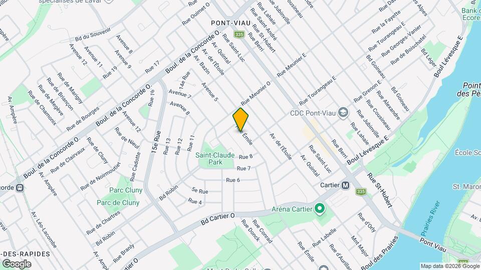 362 Émile Rue Map and Location Details