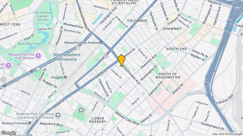 535 Massachusetts Ave, Unit 1 Map and Location Details