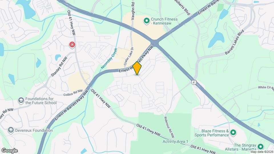 1729 Ridenour Pkwy NW Map and Location Details