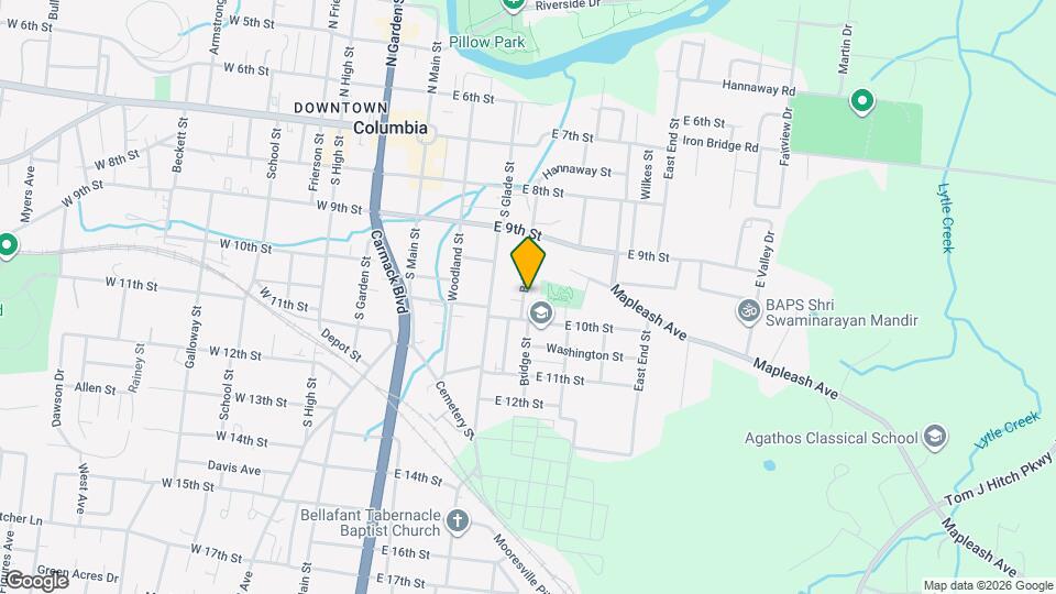 1023 Bridge St Map and Location Details