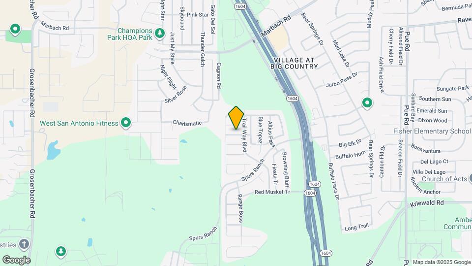 10919 Dewlap Trail Map and Location Details