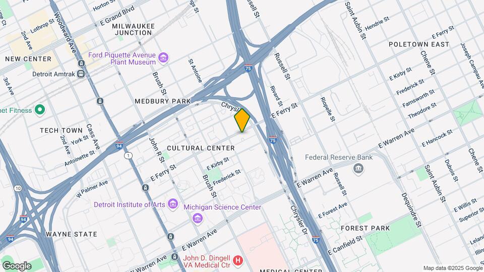 626 E Ferry St Map and Location Details