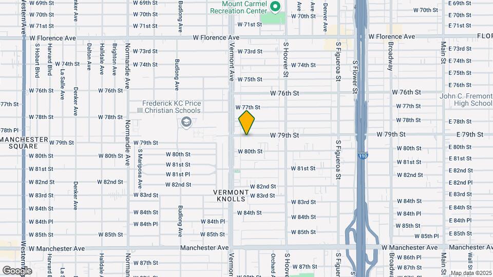 932 W 79th St Map and Location Details