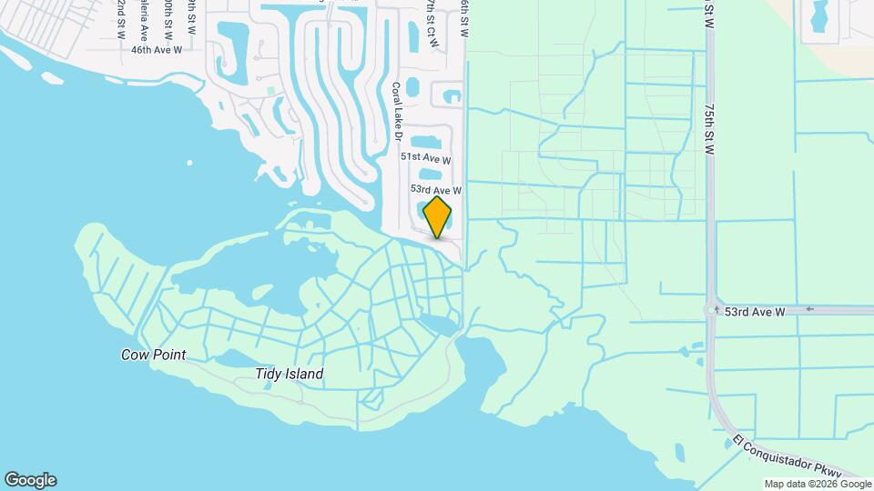 8626 54th Ave W Map and Location Details