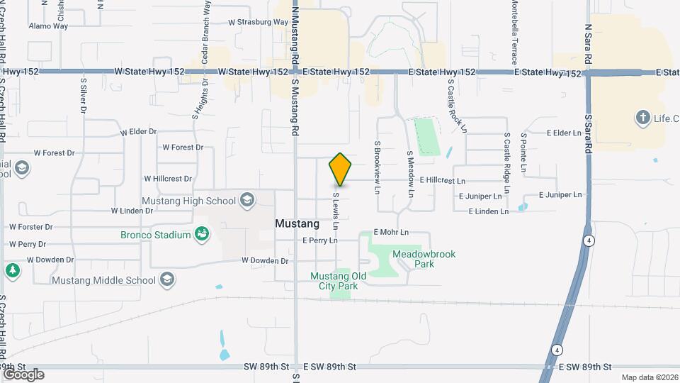 207 E Juniper Ln Map and Location Details
