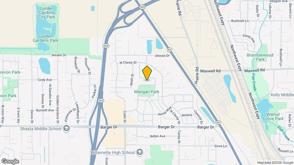 4015 Wagner St Map and Location Details