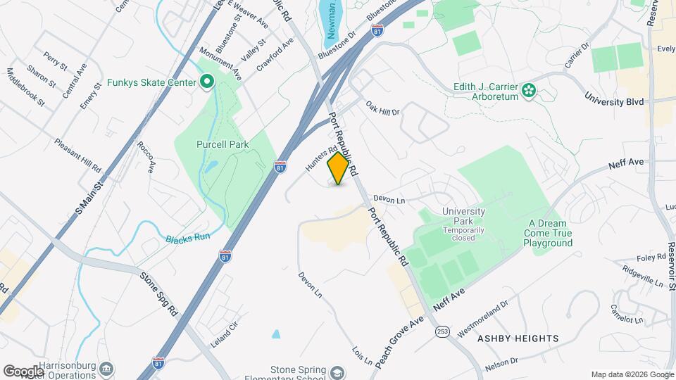 1312 Bradley Dr Map and Location Details