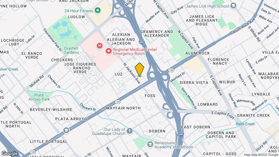 24 N Jackson Ave Mapa y Detalles de la Ubicación