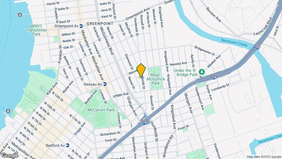 635 Humboldt St Mapa y Detalles de la Ubicación