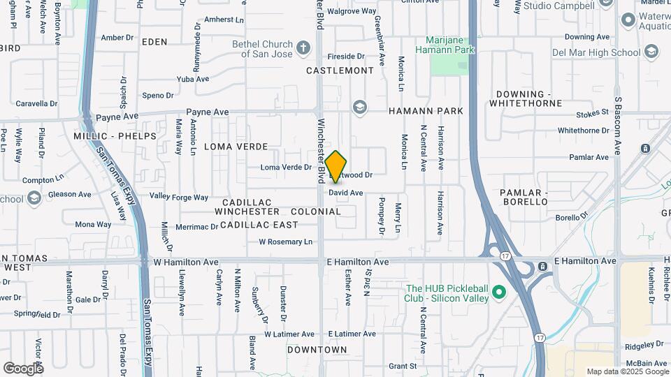 3077 David Ave Map and Location Details