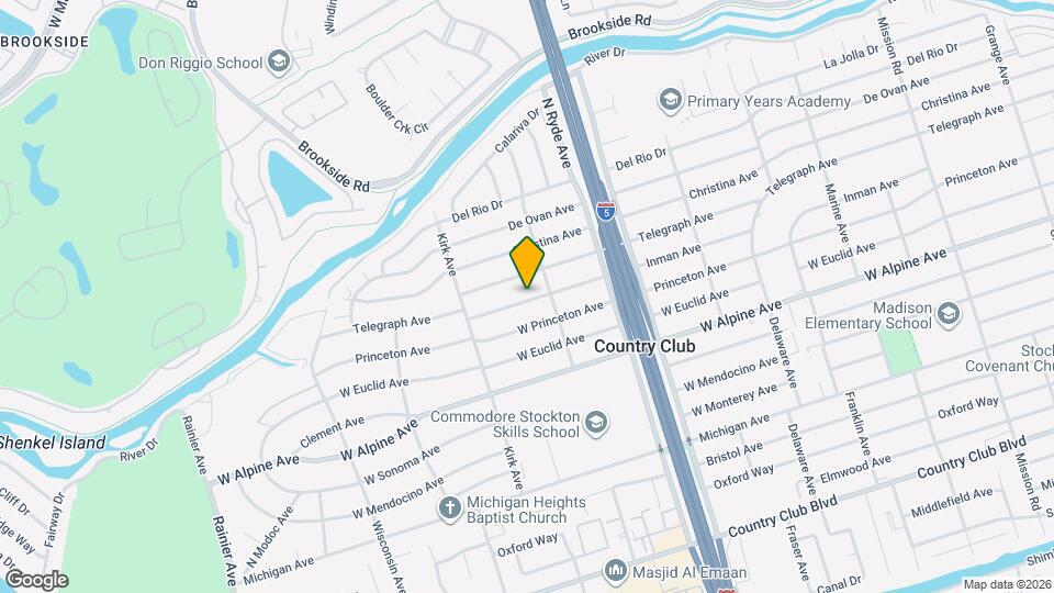 2837 Inman Ave Map and Location Details
