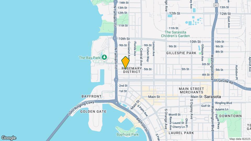 1270 5th St Map and Location Details