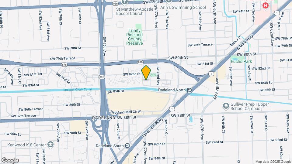 8395 SW 73rd Ave Map and Location Details