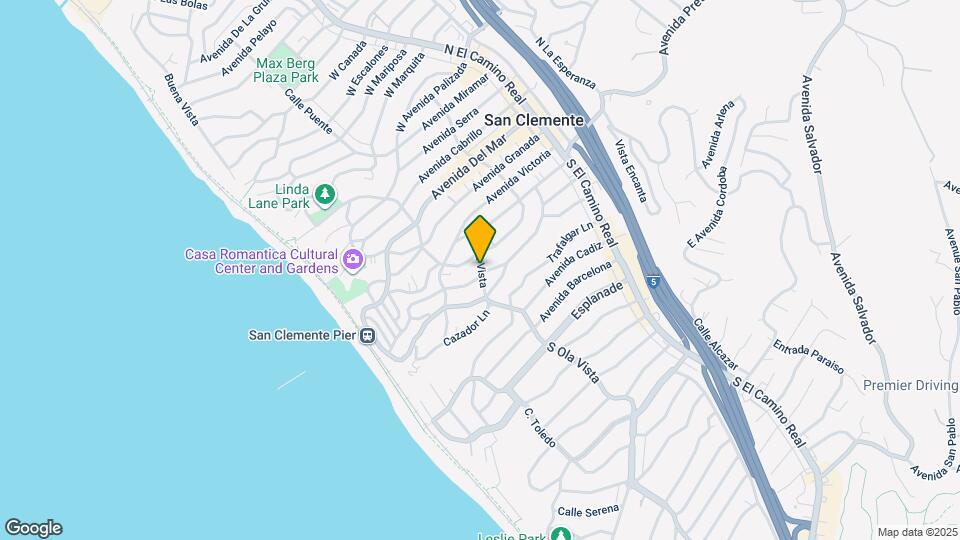 504 S Ola Vista Map and Location Details