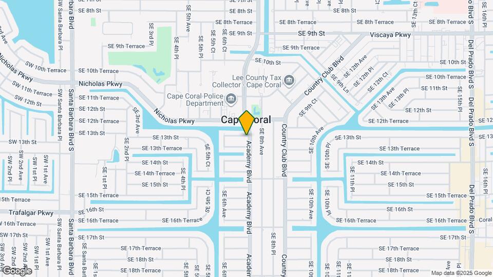 628 SE 13th St Map and Location Details