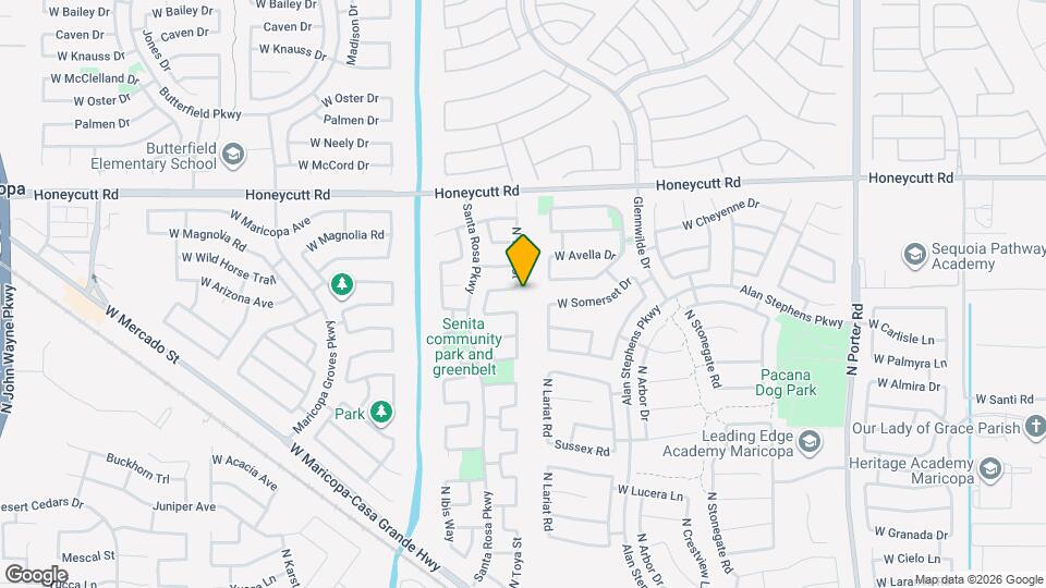 42735 W Arizona Ave Mapa y Detalles de la Ubicación