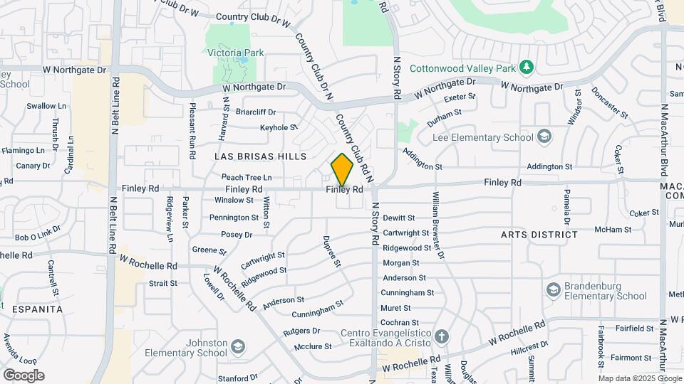 Finley Square Apartments Mapa y Detalles de la Ubicación