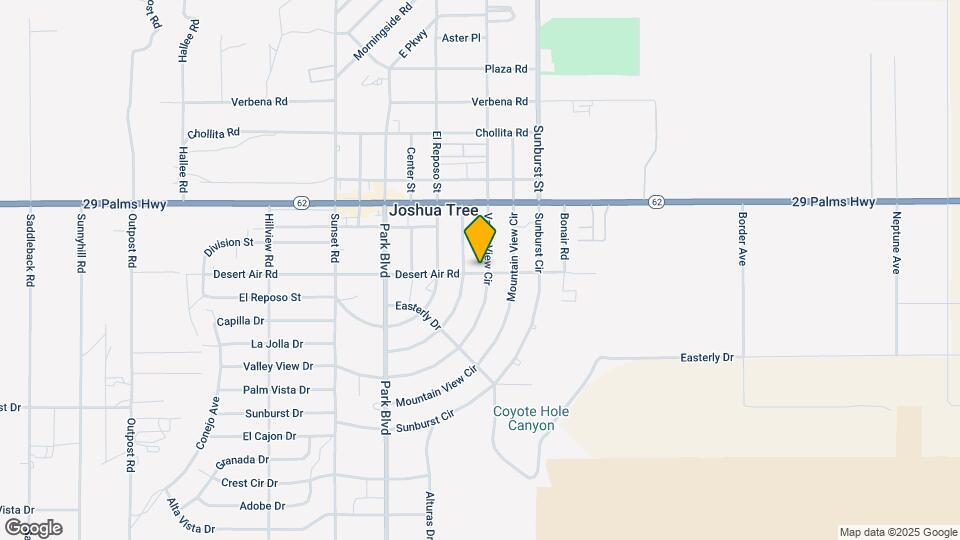 61986 Desert Air Rd Mapa y Detalles de la Ubicación