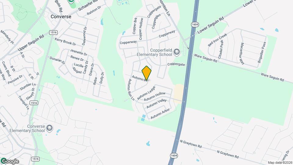 9822 Autumn Pl Map and Location Details