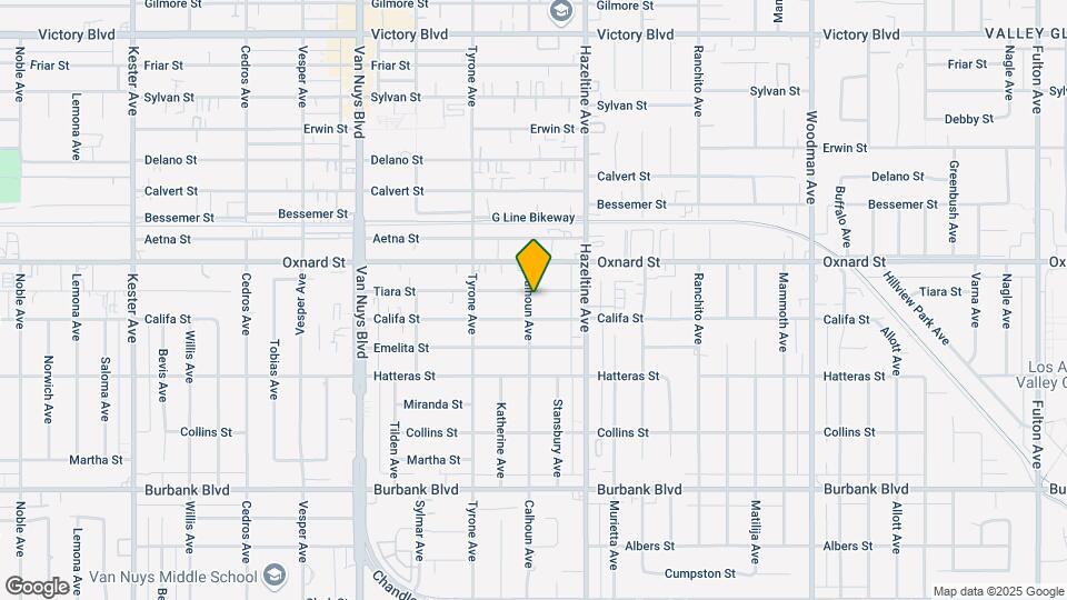 14156 Tiara St Map and Location Details