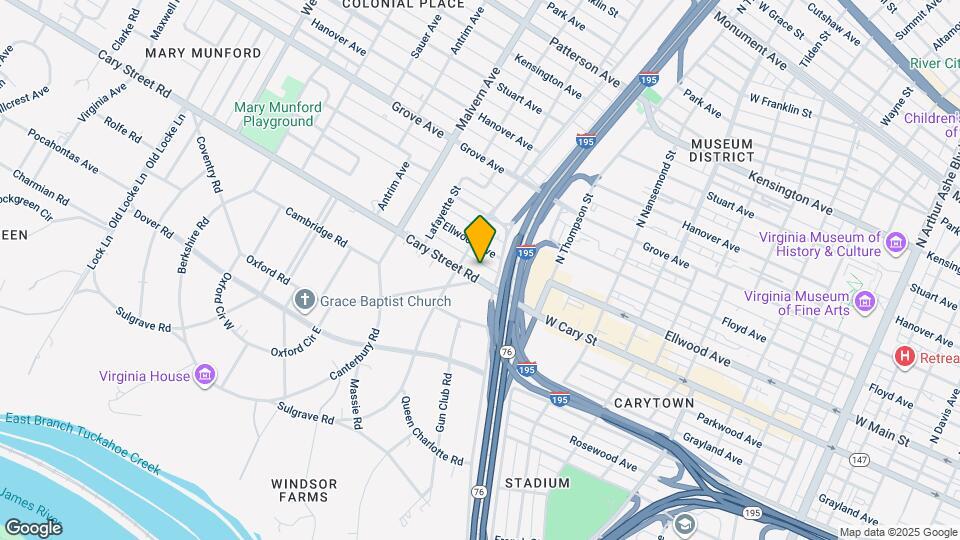3710 Cary Street Rd Mapa y Detalles de la Ubicación