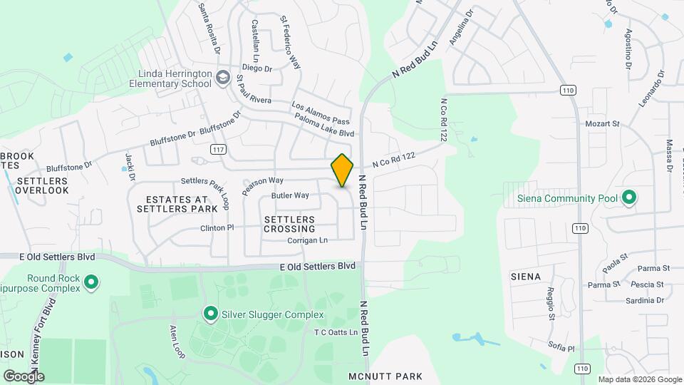 2535 Pearson Way Map and Location Details