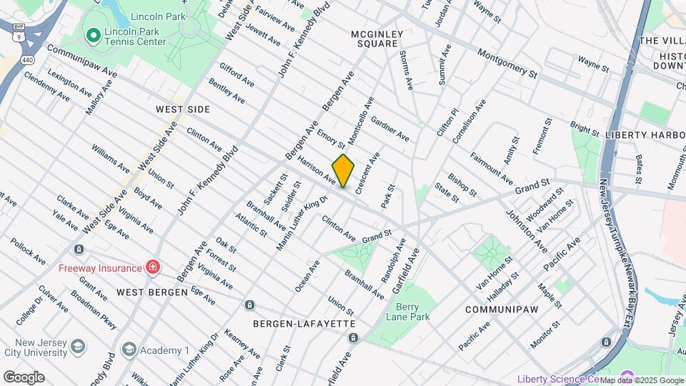 568-572 Communipaw Ave Map and Location Details