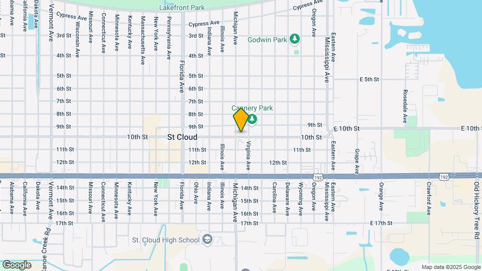 937 Michigan Ave Map and Location Details