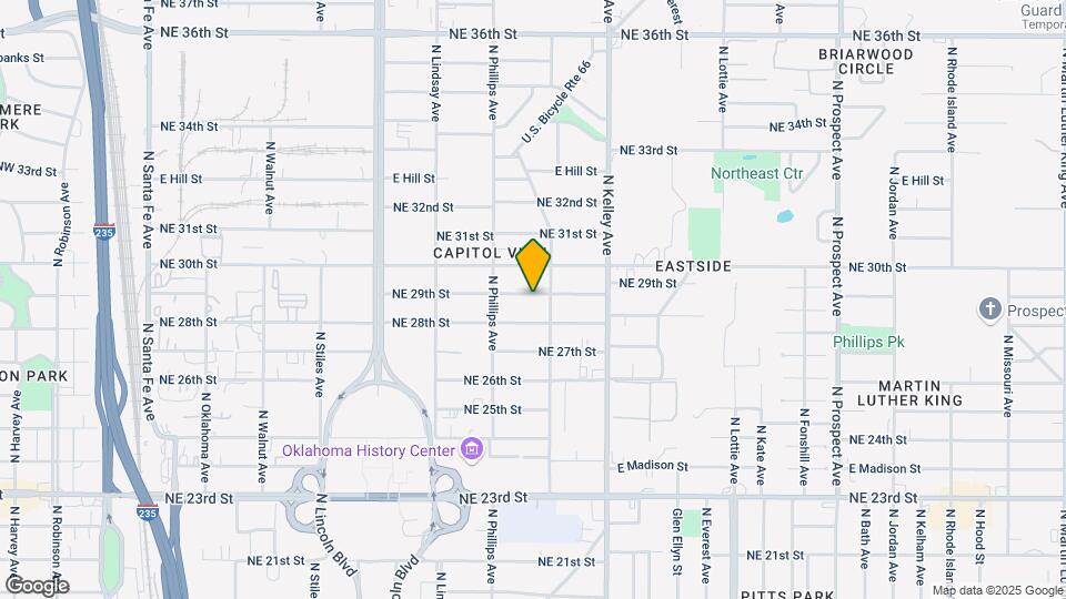 832 NE 29th St Map and Location Details