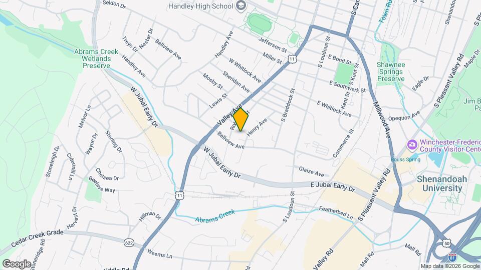 1831 Henry Ave Map and Location Details