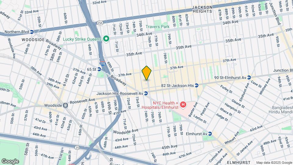 3740 75th St Mapa y Detalles de la Ubicación