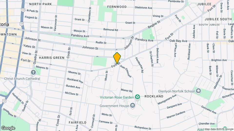 1060 Craigdarroch Rd Map and Location Details