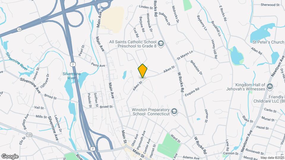 71 Aiken St Map and Location Details