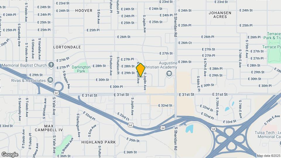 2923 S Irvington Ave Map and Location Details