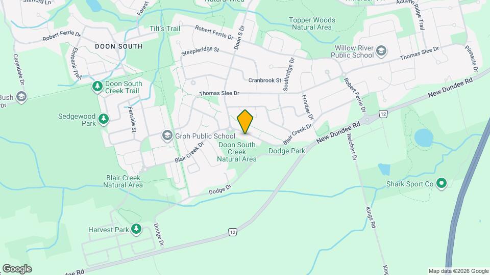 513 Blair Creek Dr Map and Location Details