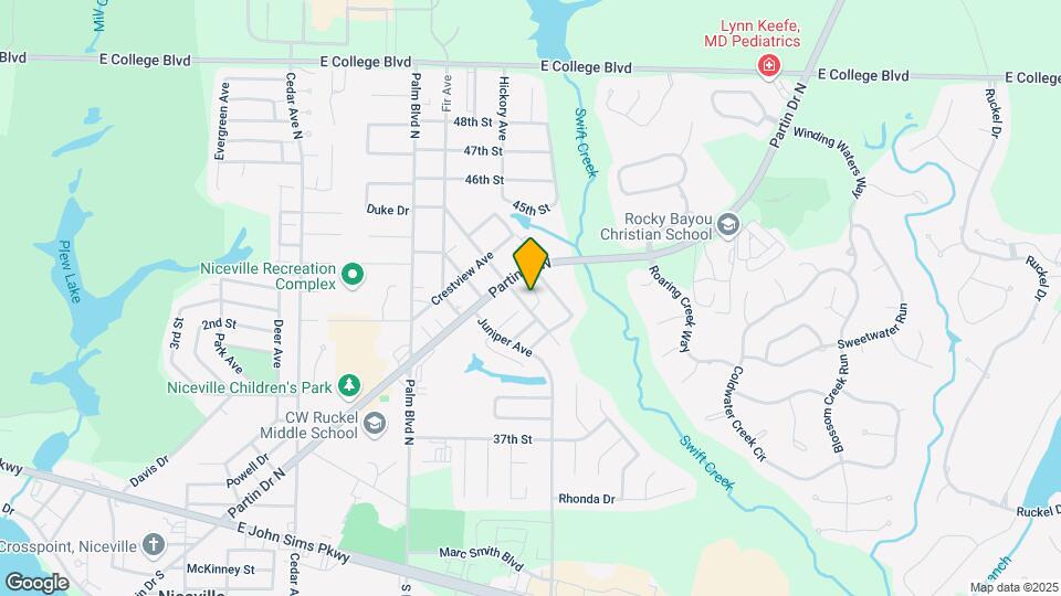 1501 N Partin Dr Map and Location Details