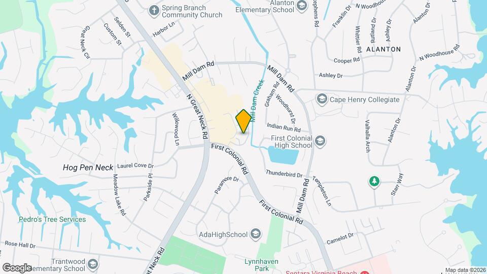 2123 Retreat Ct Mapa y Detalles de la Ubicación