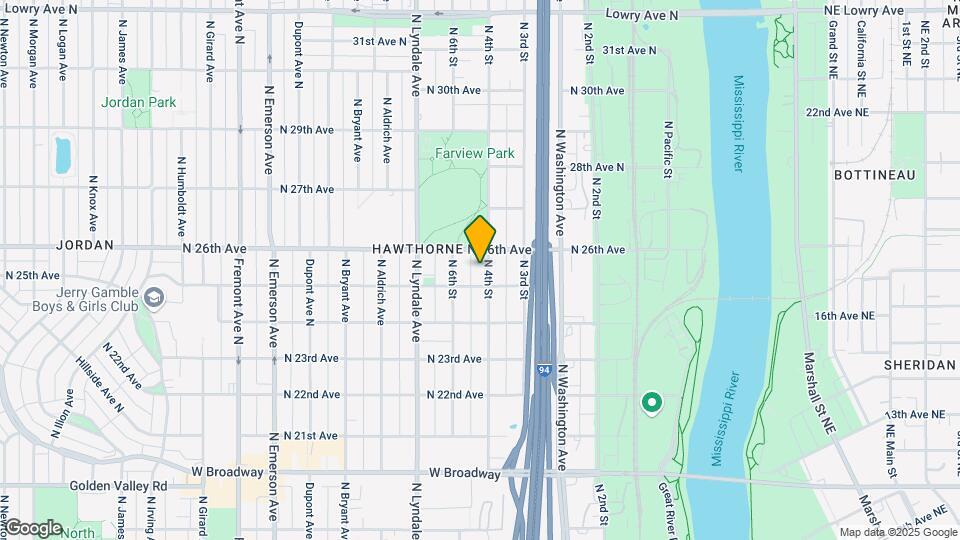 2519 N 4th St Map and Location Details