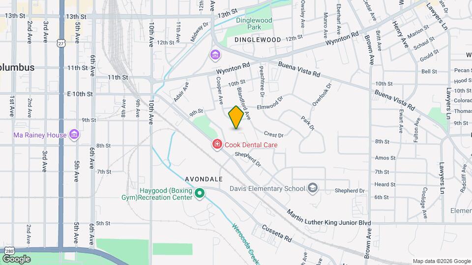 822 Ragland Ct Map and Location Details