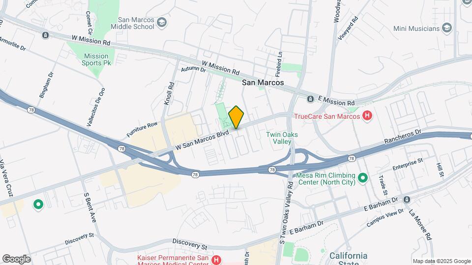325 San Marcos Blvd Map and Location Details