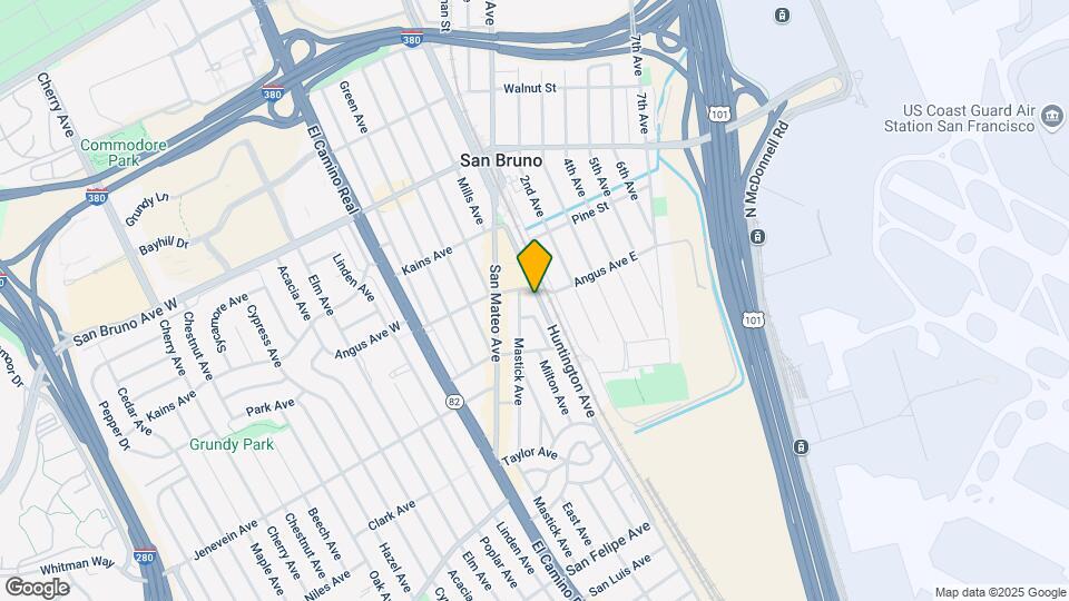 591 Huntington Ave Map and Location Details